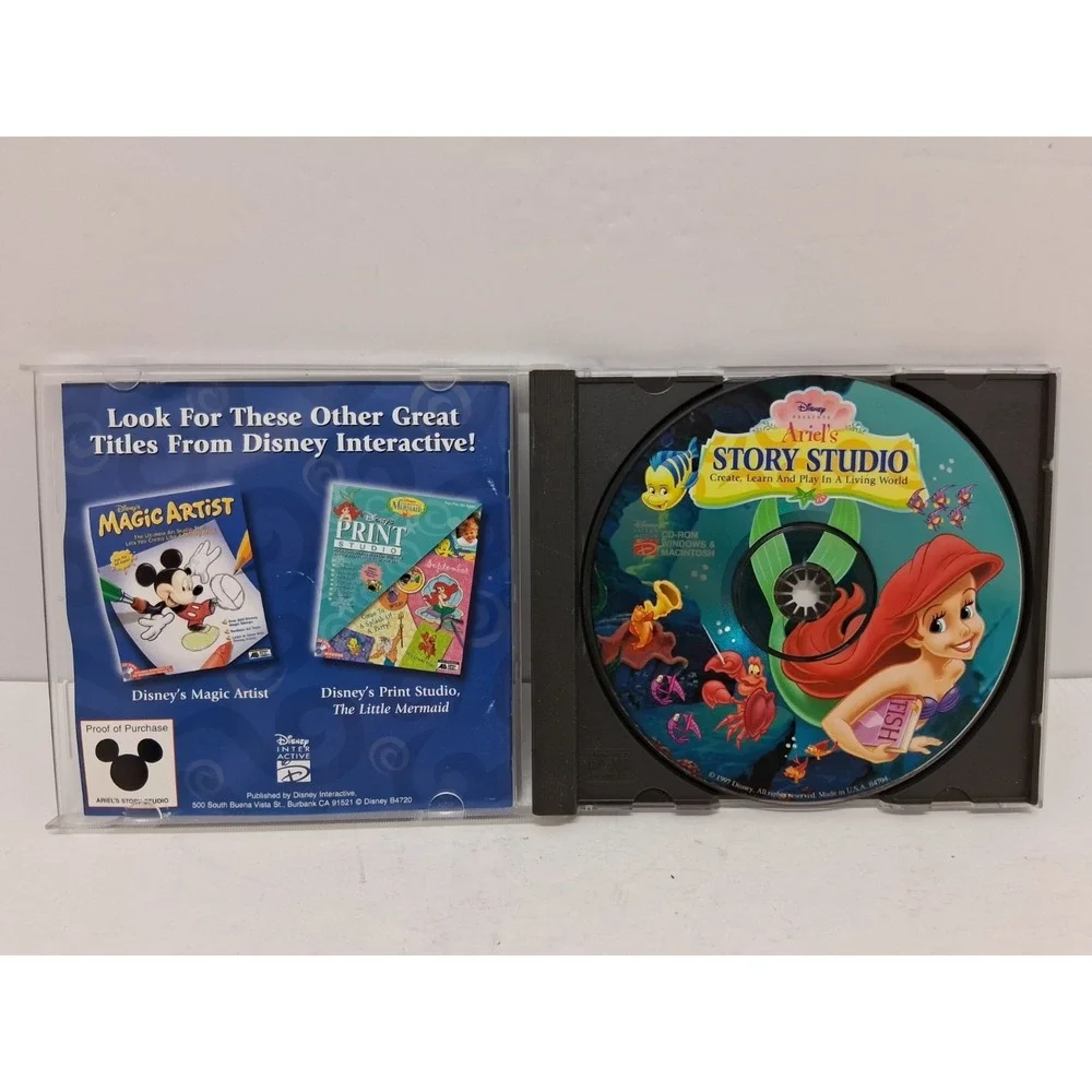 Ariel's Story Studio (Mac and Windows)